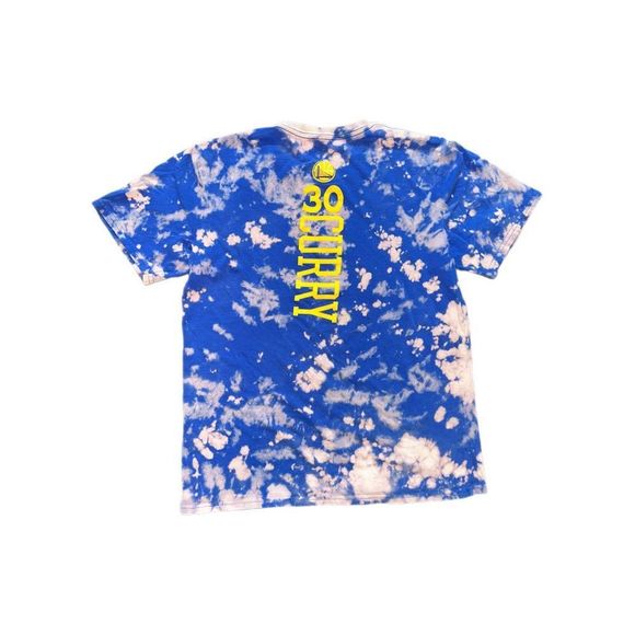 Golden State Warriors Steph Curry Bleached Jersey Tee - Picture 2 of 3